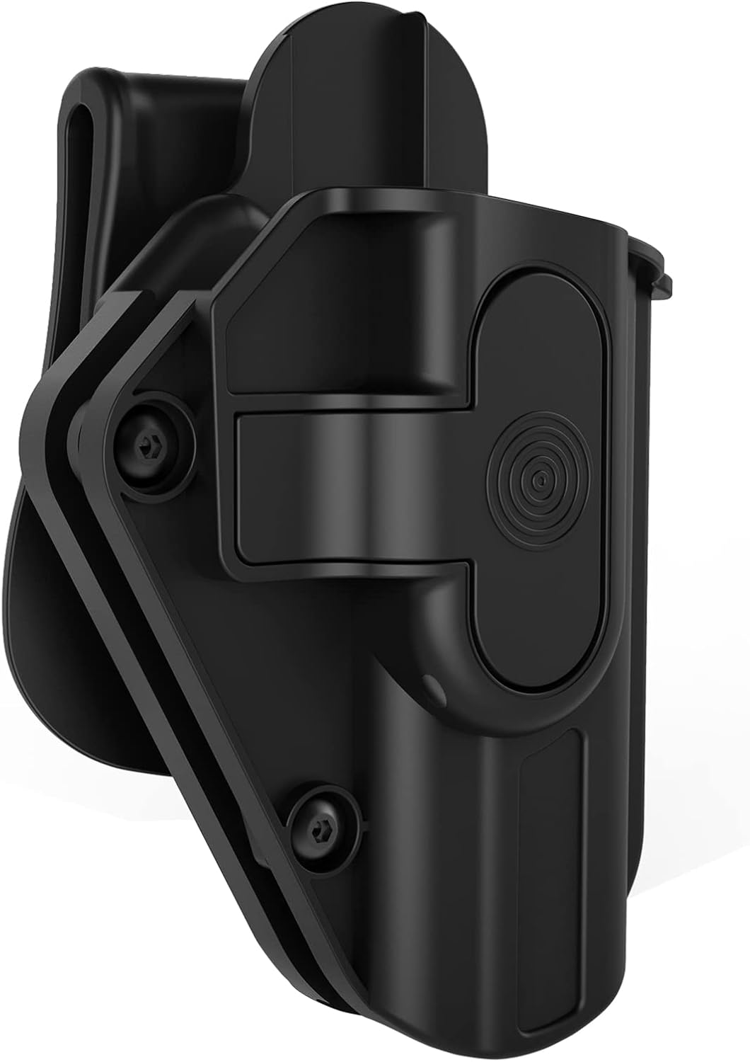 CPX Holster for SCCY CPX1 CPX2 Gen 3, CPX3, CPX4, DVG-1, Level 2 Retention Outside Waistband OWB Paddle Holster fit SCCY CPX-2 CPX-1, Adjustable Retention & Cant, Fast Draw - Right Handed
