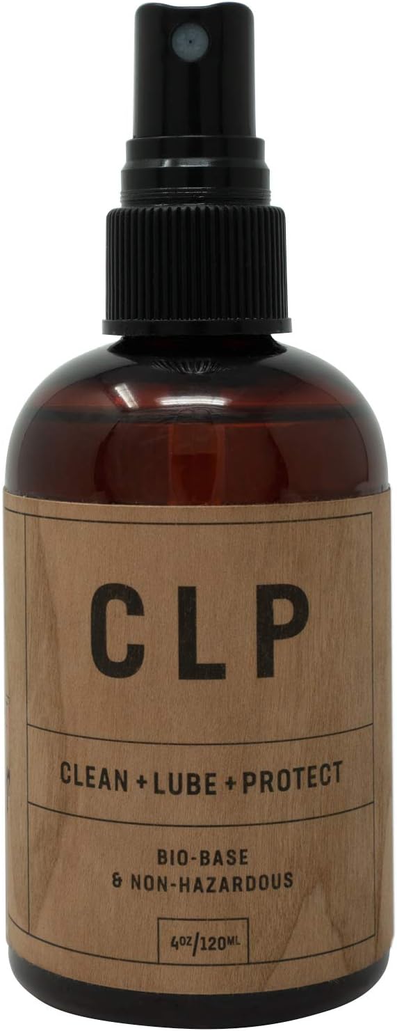 CLP by Sage & Braker. Our Gun Cleaning Formula is an Oil, Lubricant, Solvent and Protectant All-in-One. Clean, Lube and Protect Your Guns with The Best in Firearm Cleaning Supplies.