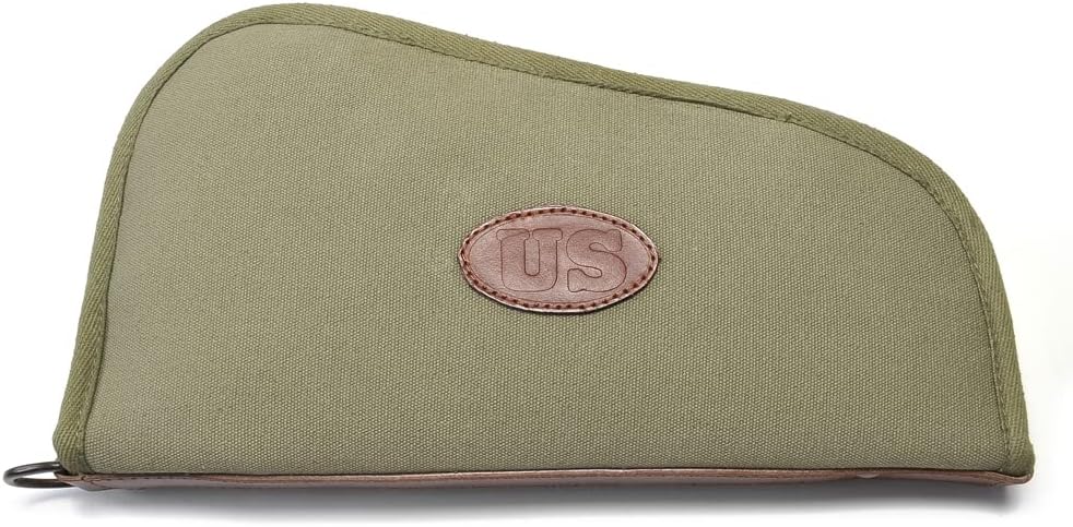 WW2 Style Large Pistol Case Fits M1911 and Similar Sized Pistols