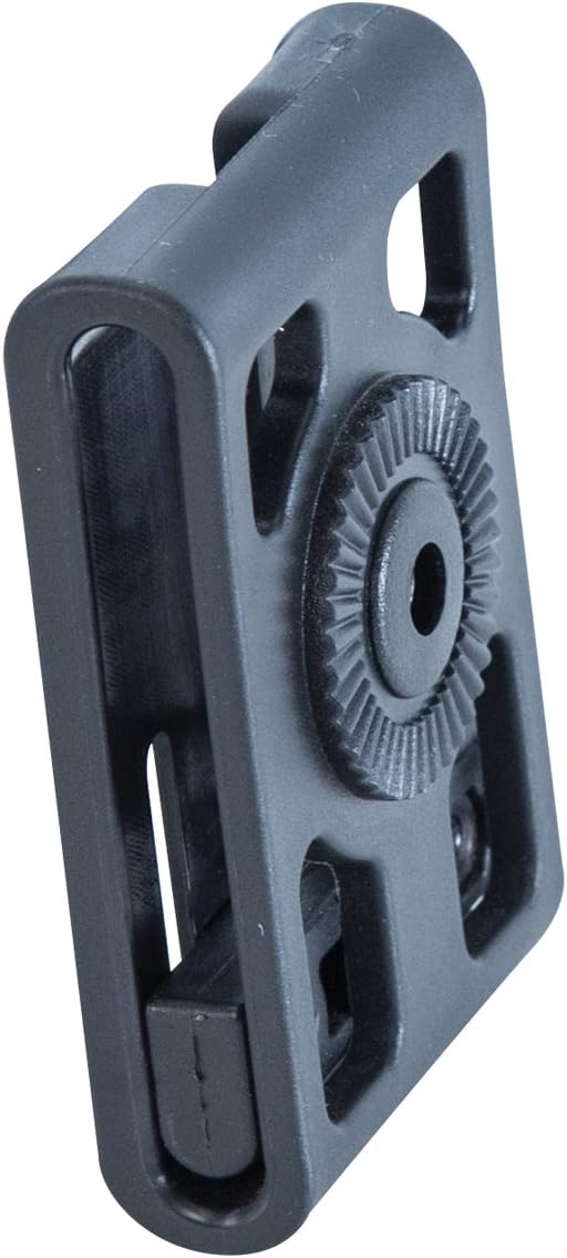 Caldwell Tac Ops Holster Belt Clip with Hard Plastic Construction, Rotating Head and Tight Fit Adjustments for Tactical Carry, CCW and Competition