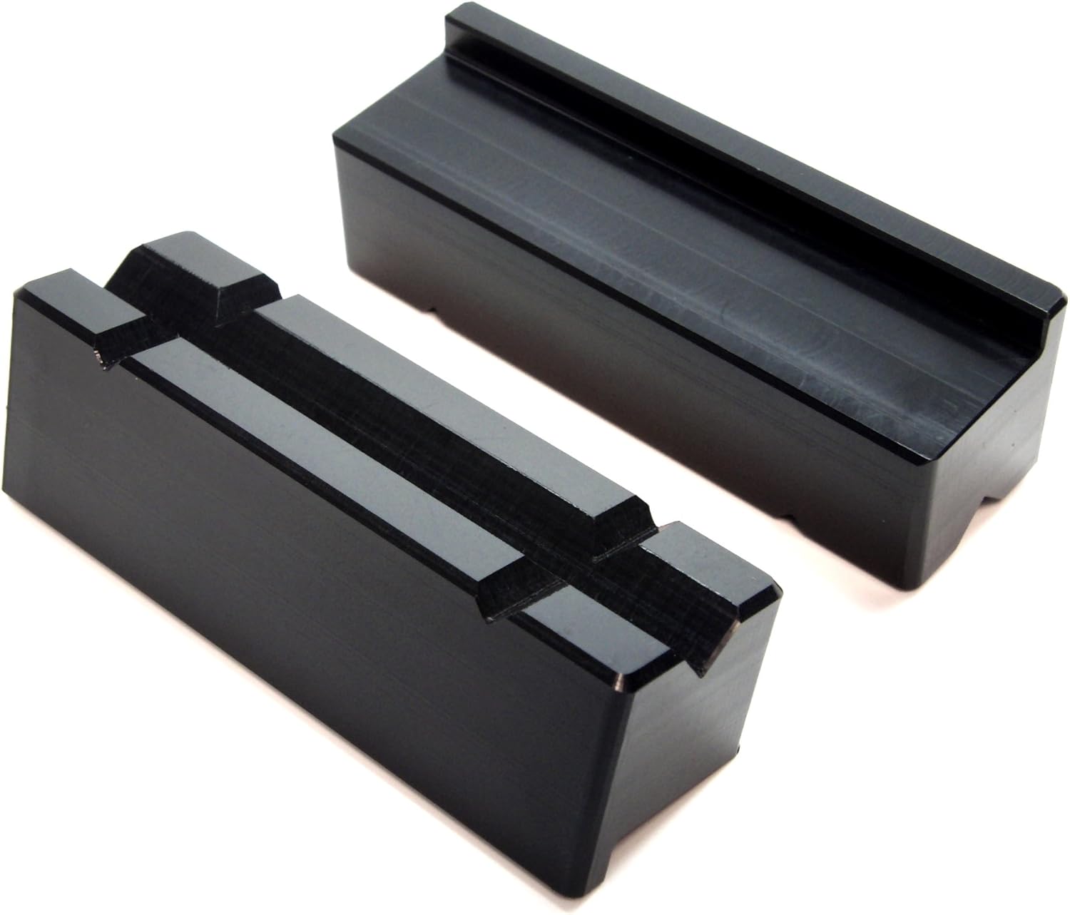 4" Multi Purpose Polymer V Groove Barrel Vise Soft Jaws