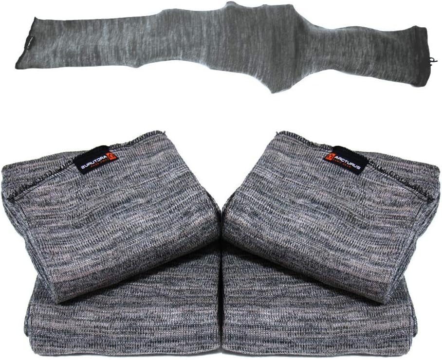 Arcturus Silicone-Treated Gun Socks for Rifles, 6" Extra Wide - Fit Scopes, Pistol Grips & Tactical Accessories, 47” x 6”