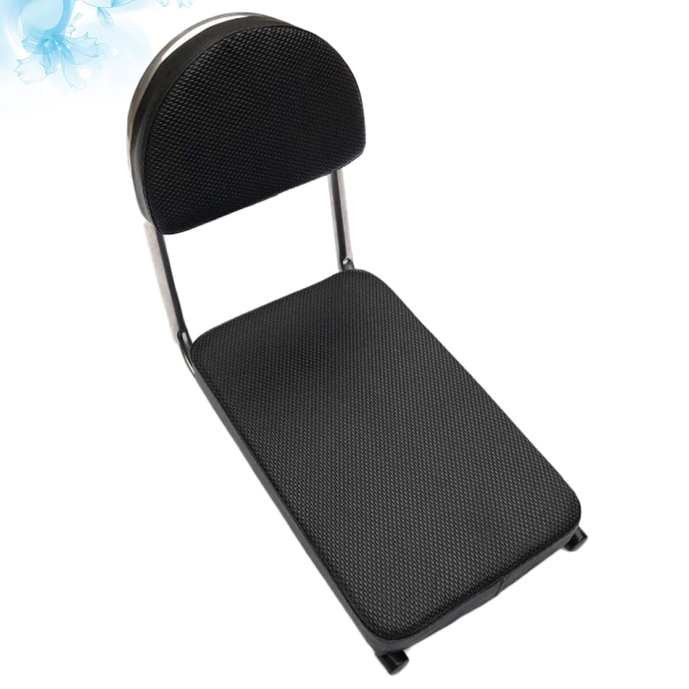 Bike Rack Thickened Behind Seat Rear Saddle Child Rear Seat Cover Baby Bike Chair Cycling Safety Back Seat Cycling Cushion (Black)