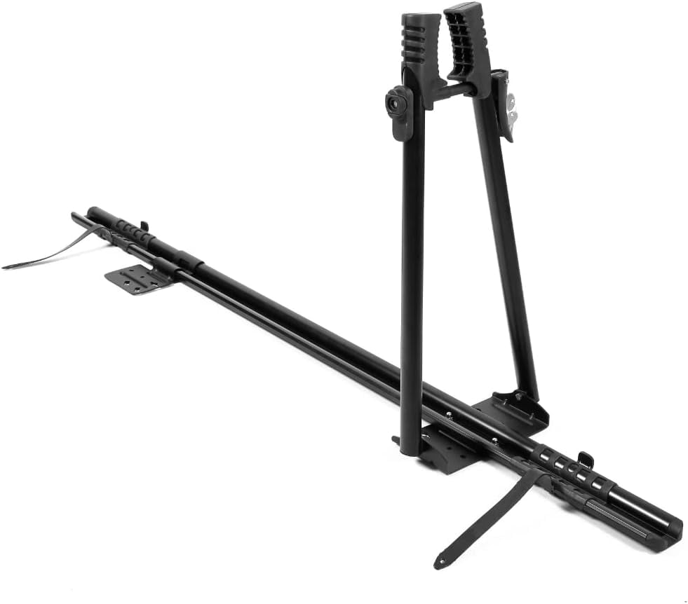 ERKUL Bike Rack for Car - Aluminum Bicycle Carrier for Roof Racks | Black